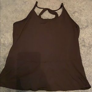 Black Fabletics Workout Tank